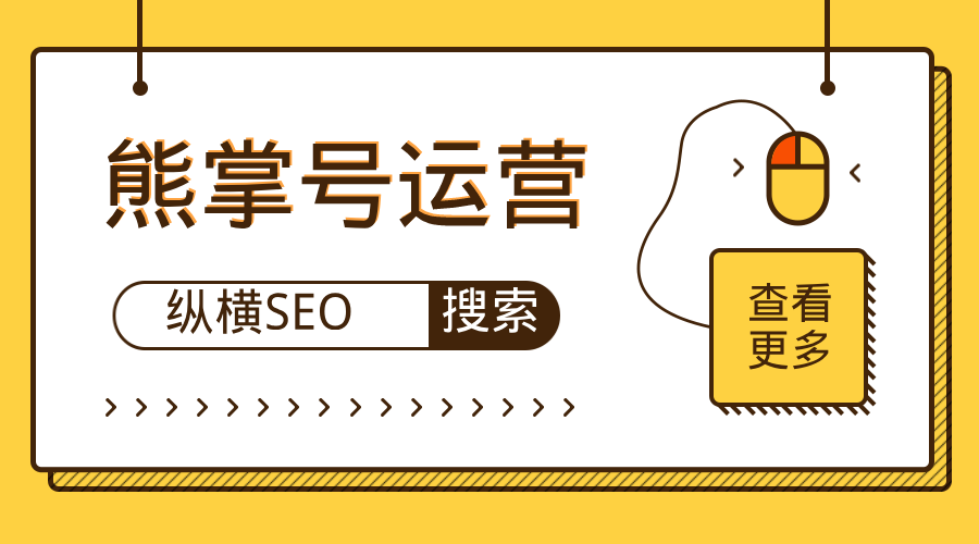 熊掌号运营